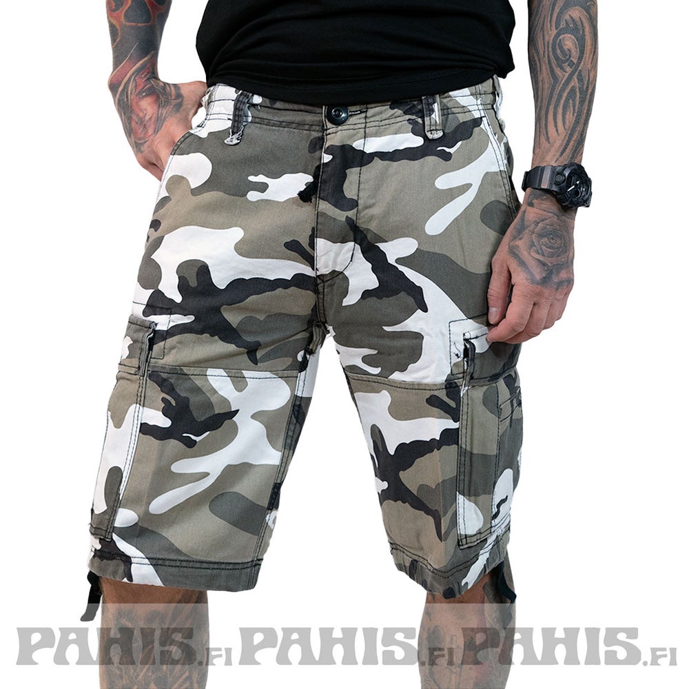 Miesten camo shortsit