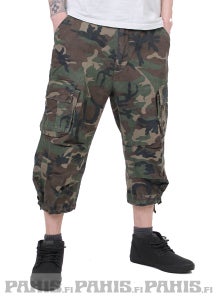 Miesten camo reisitaskushortsit