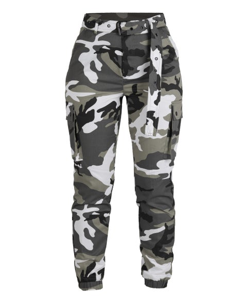 City camo naisten housut