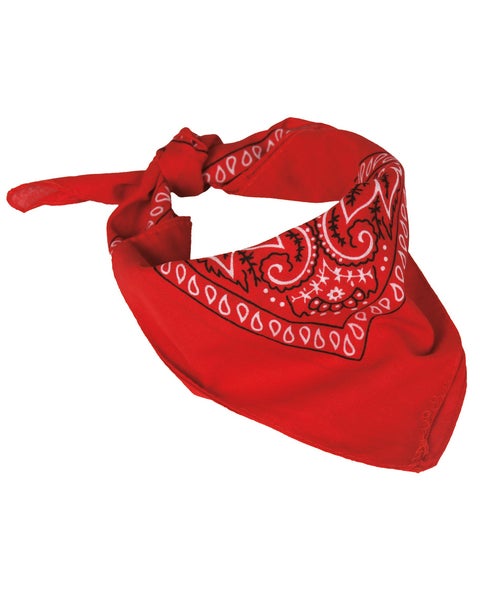 Punainen bandana huivi edullisesti netist&auml;