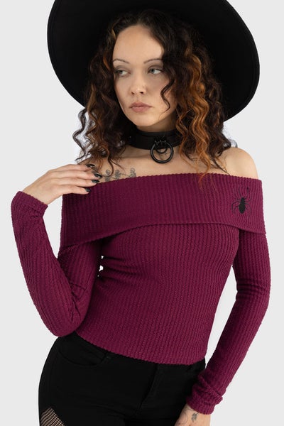 Killstar Cruor off shoulder toppi