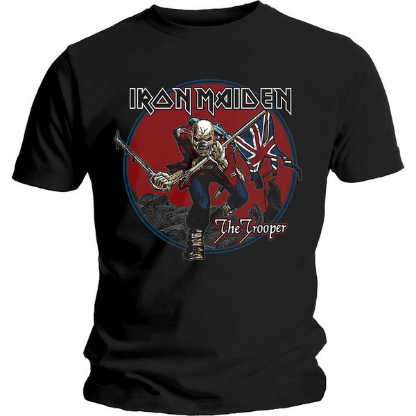 Iron Maiden Trooper Red Sky b&auml;ndipaita