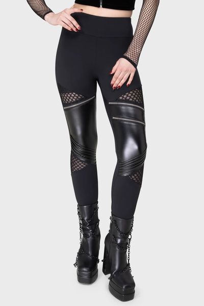 killstar neo noir leggingsit