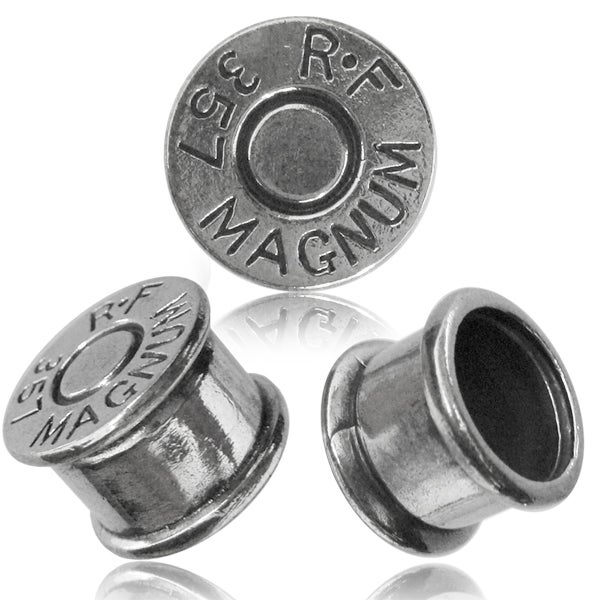 Valkomessinkinen Bullet plugia l&ouml;ytyy useassa erikoossa