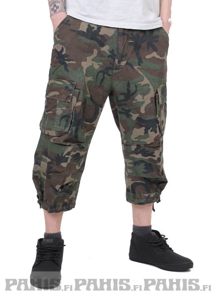 Miesten camo reisitaskushortsit